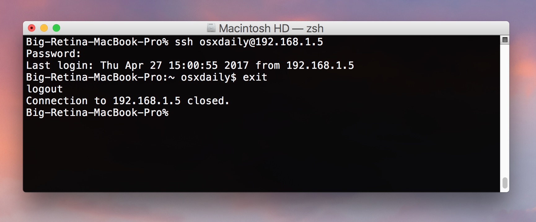 Download Openssh For Mac